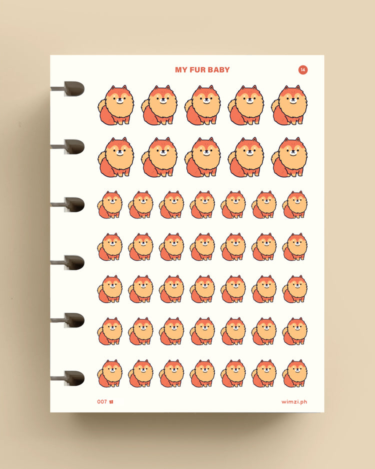 My Fur Baby Planner Stickers