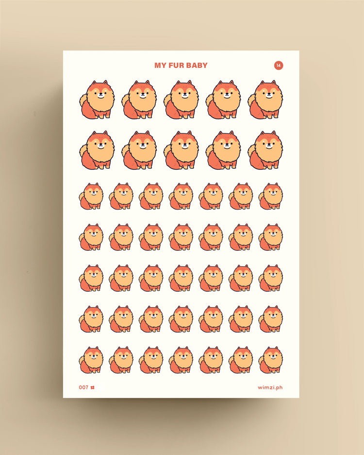 My Fur Baby Planner Stickers