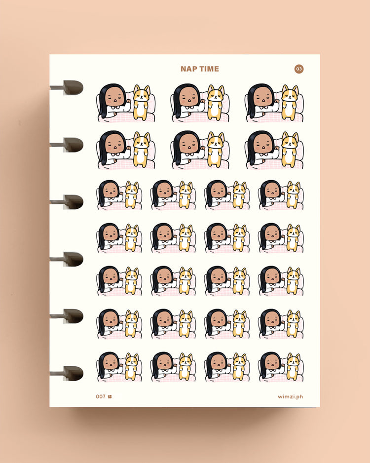 Nap Time Planner Stickers