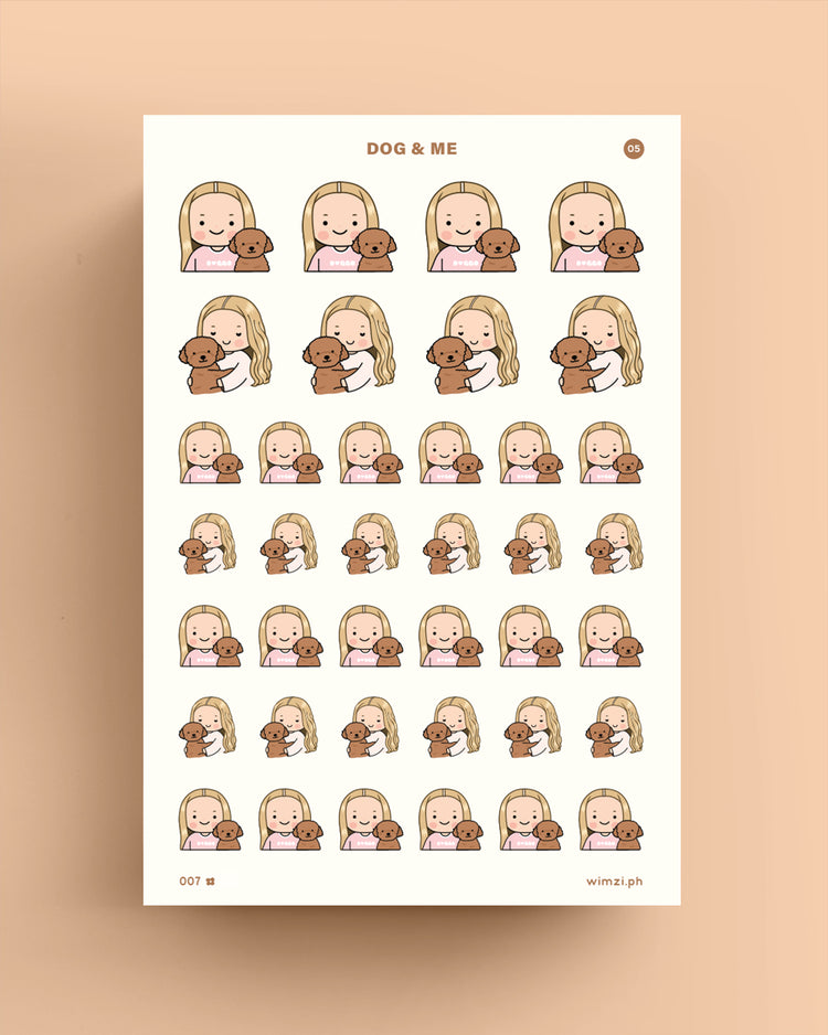 Dog and Me Planner Stickers
