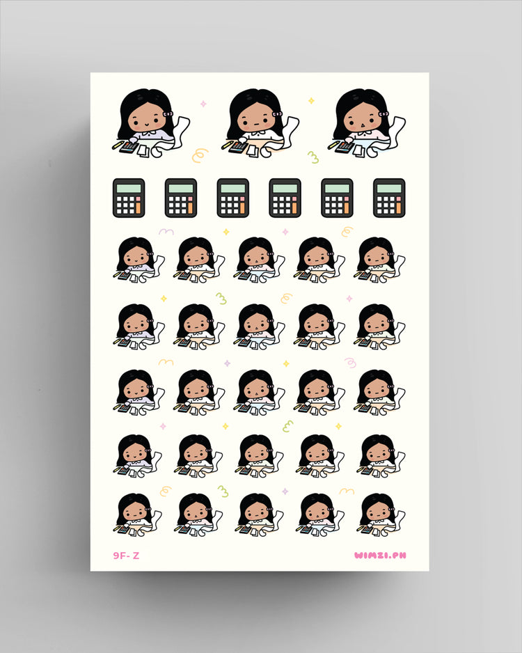 Accounting Planner Stickers