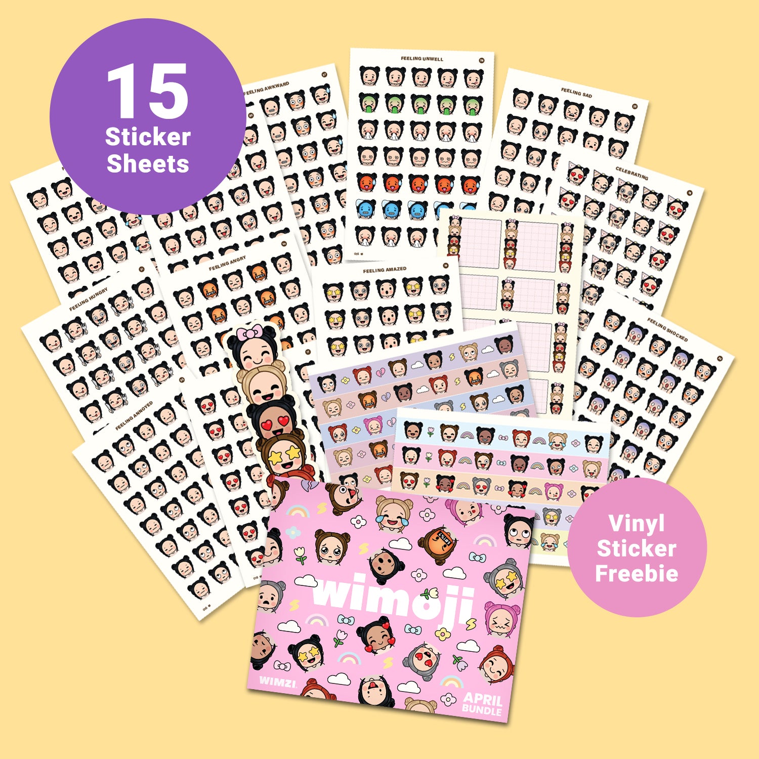 Wimoji Sticker Pack