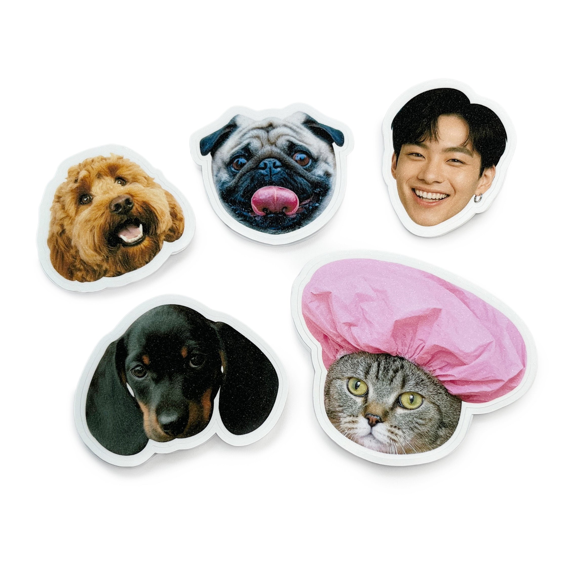 Custom Bubble Head Stickers