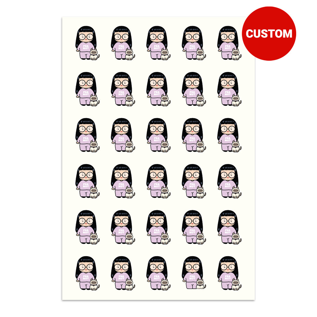 Custom Planner Sticker Print & Cut Service