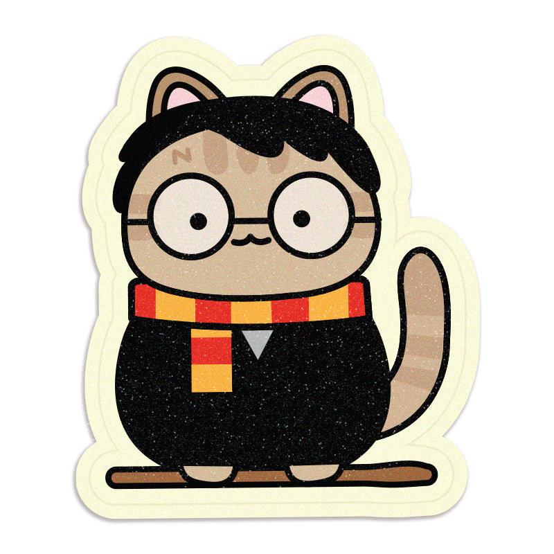 Hairy Pawter Vinyl Sticker