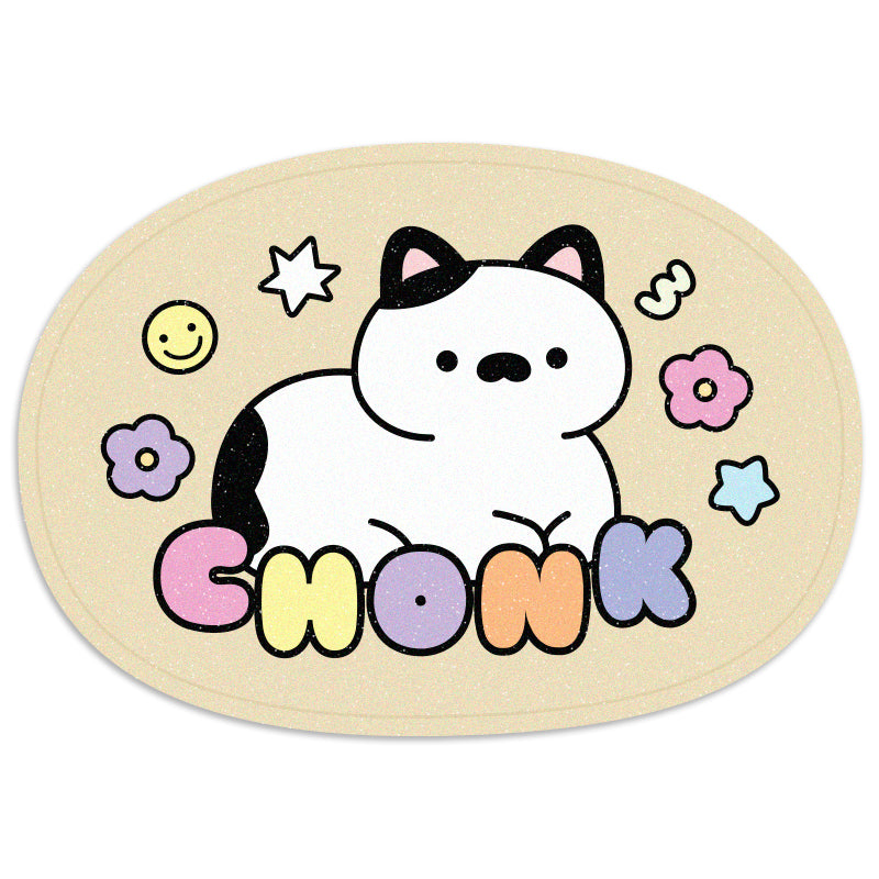 Chonk Cat Vinyl Sticker
