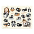 Tuxedo Cat Decorative Journal Stickers