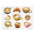 Coffee Latte Decorative Sticker Sheet