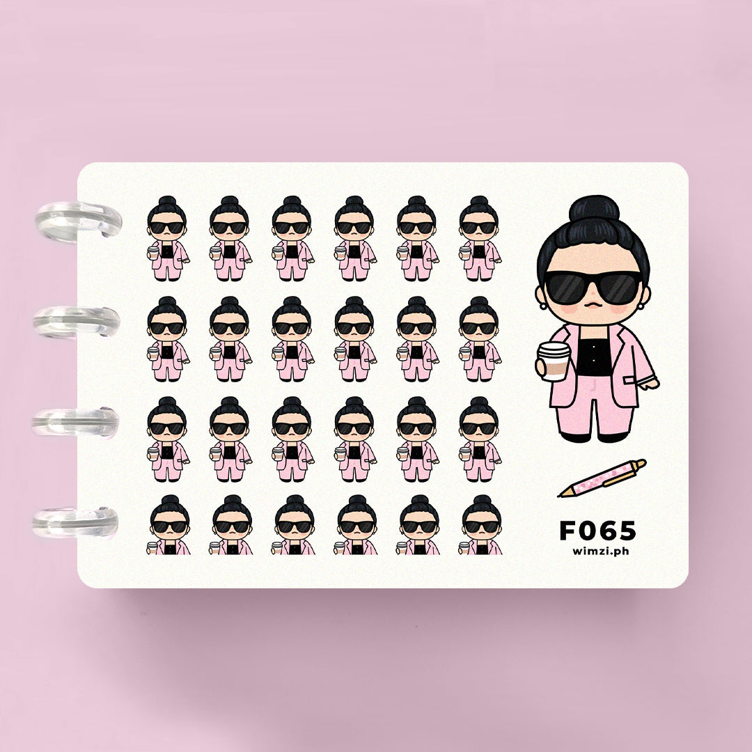 Girl Boss - Mini Me Planner Stickers