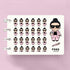 Girl Boss - Mini Me Planner Stickers