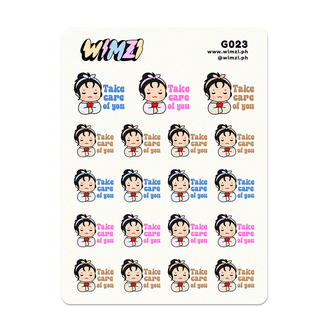 Take Care of You - Planner Stickers