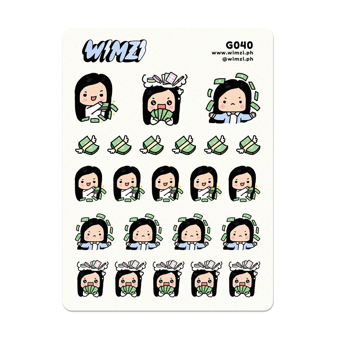 Payday Planner Stickers
