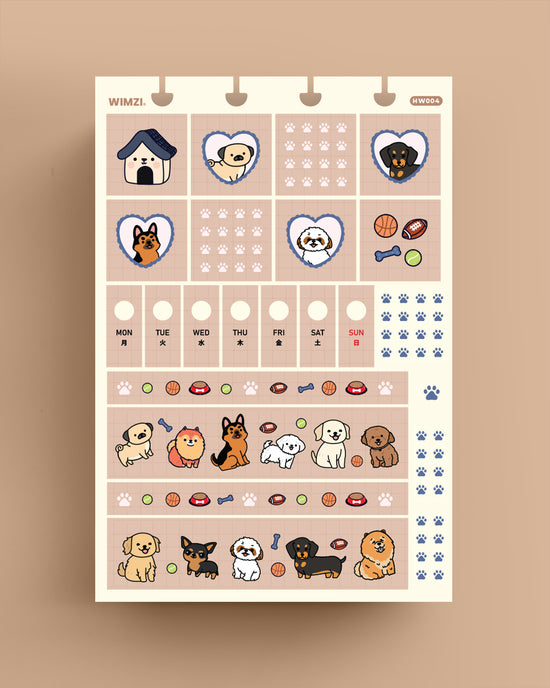 Doggo - Hobonichi Weeks Sticker Kit