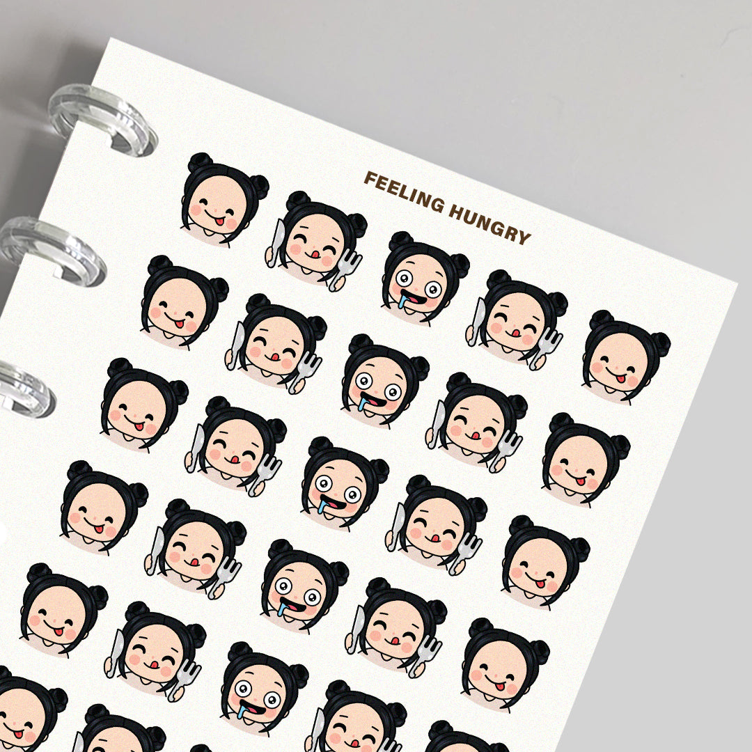 Feeling Hungry Planner Stickers