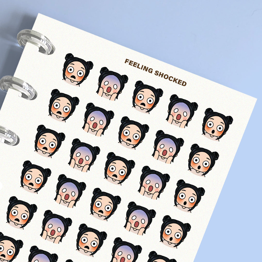 Feeling Shocked Planner Stickers
