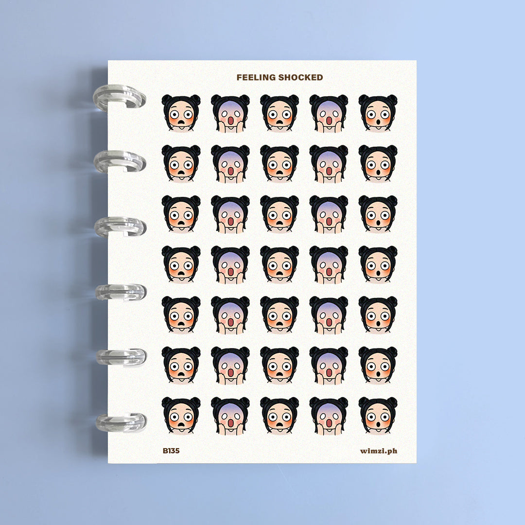 Feeling Shocked Planner Stickers