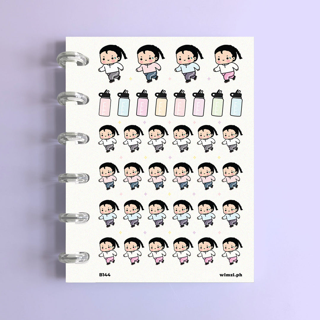 Jogging Planner Stickers