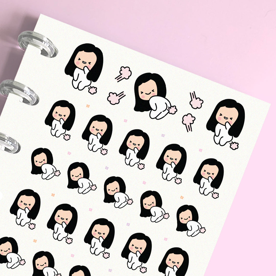 Fart Planner Stickers