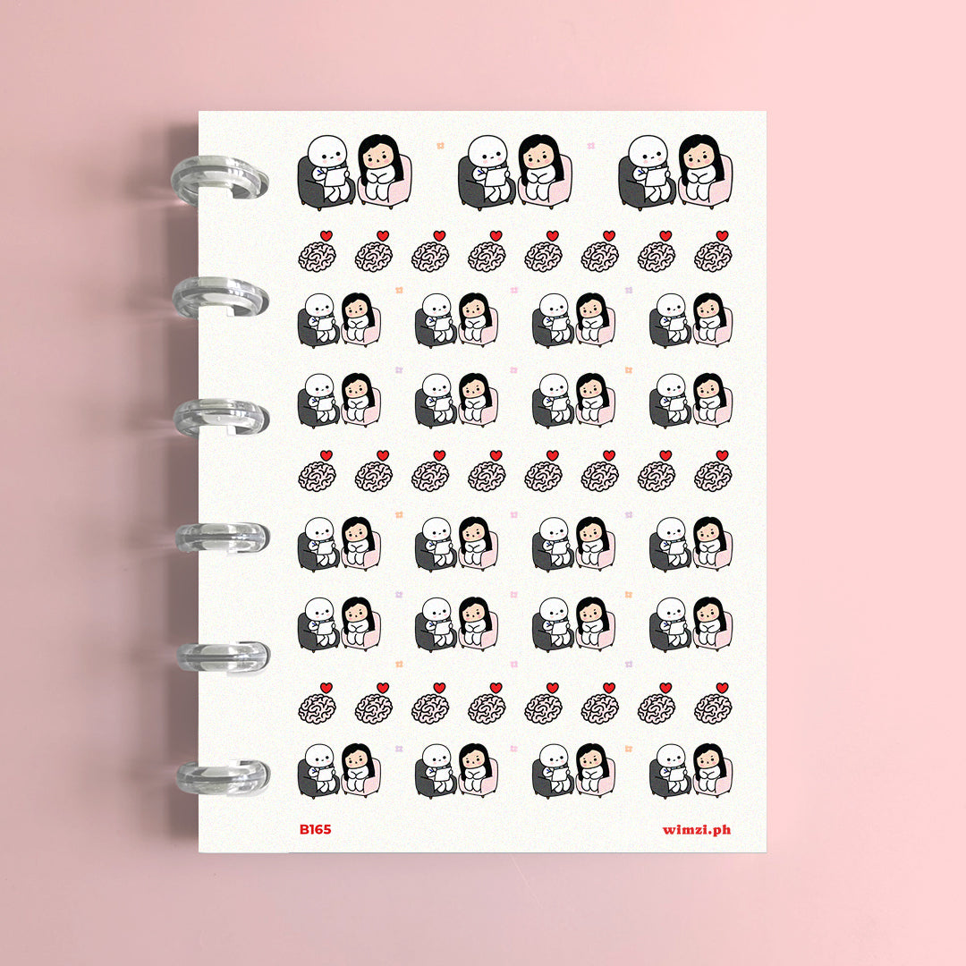 Therapy Session Planner Stickers