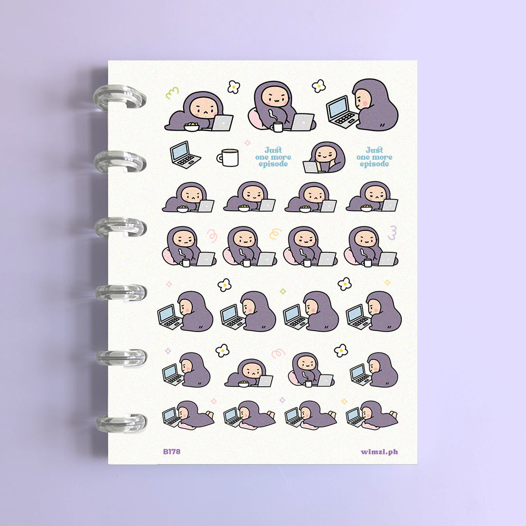 Just one more episode - Planner Stickers
