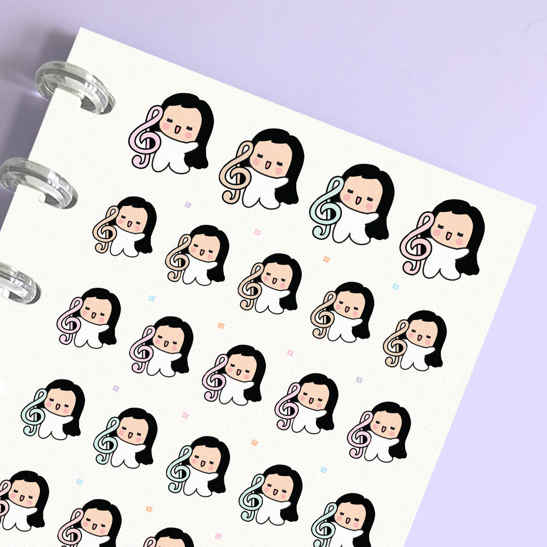 Music Lover Planner Stickers