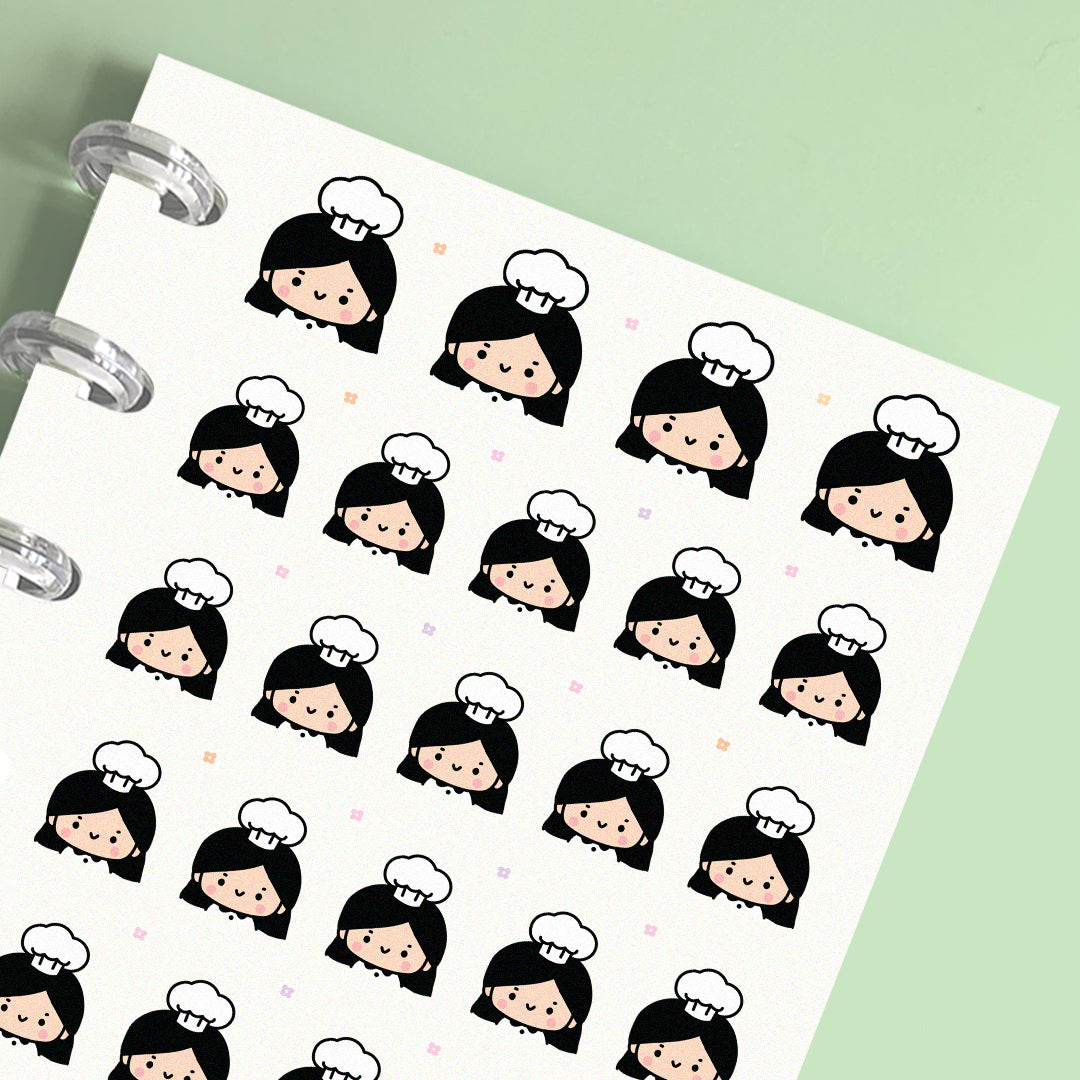 Chef Planner Stickers