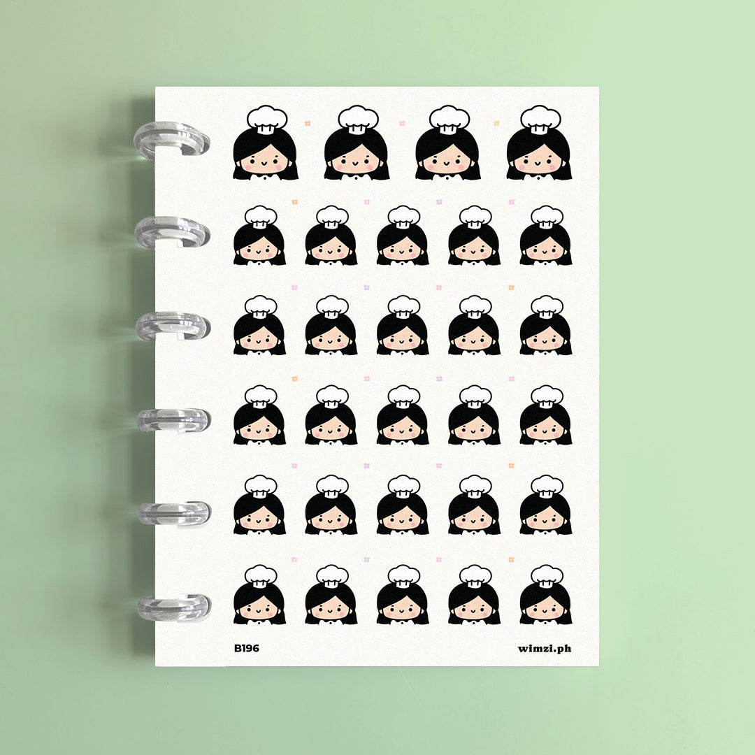 Chef Planner Stickers
