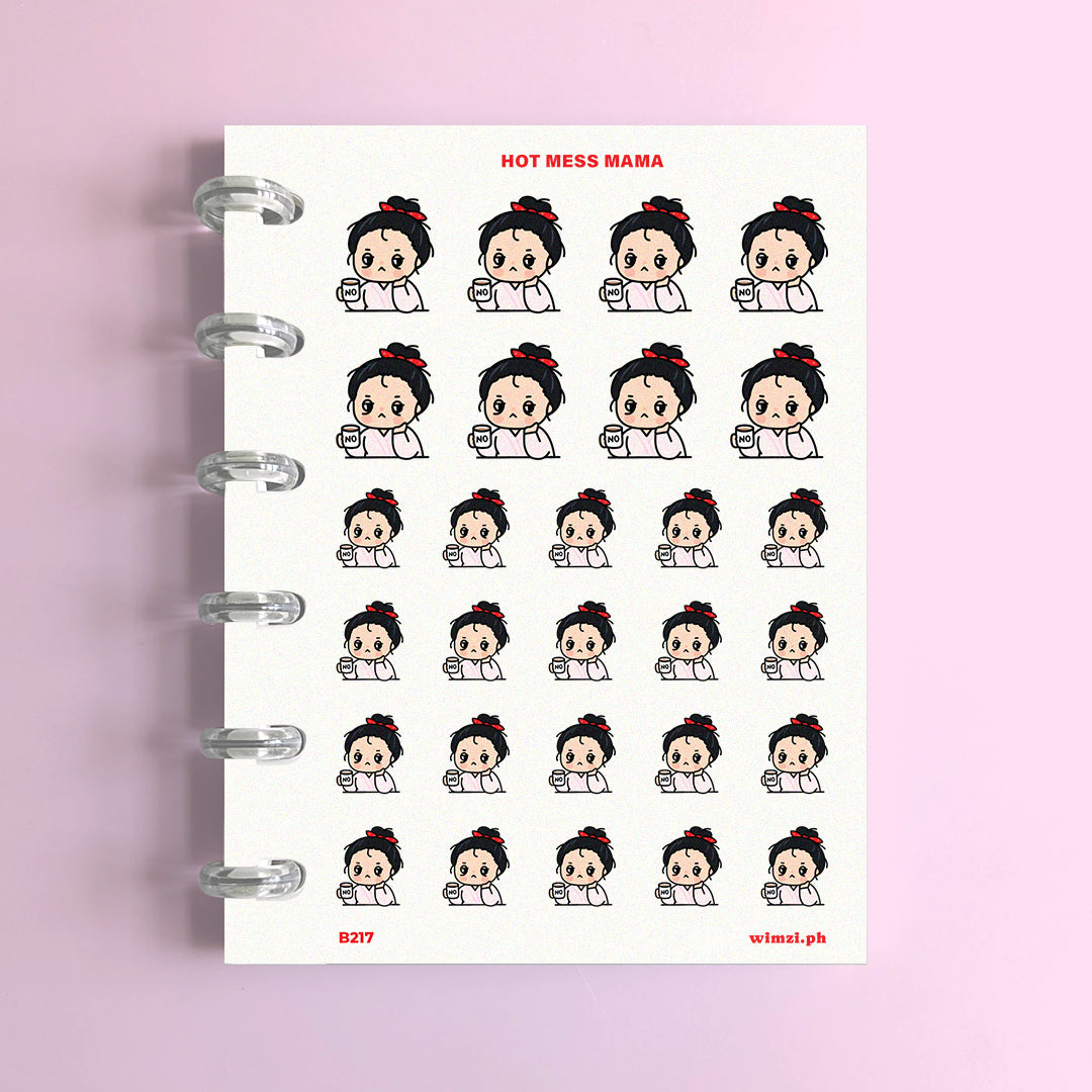 Hot Mess Mama Planner Stickers
