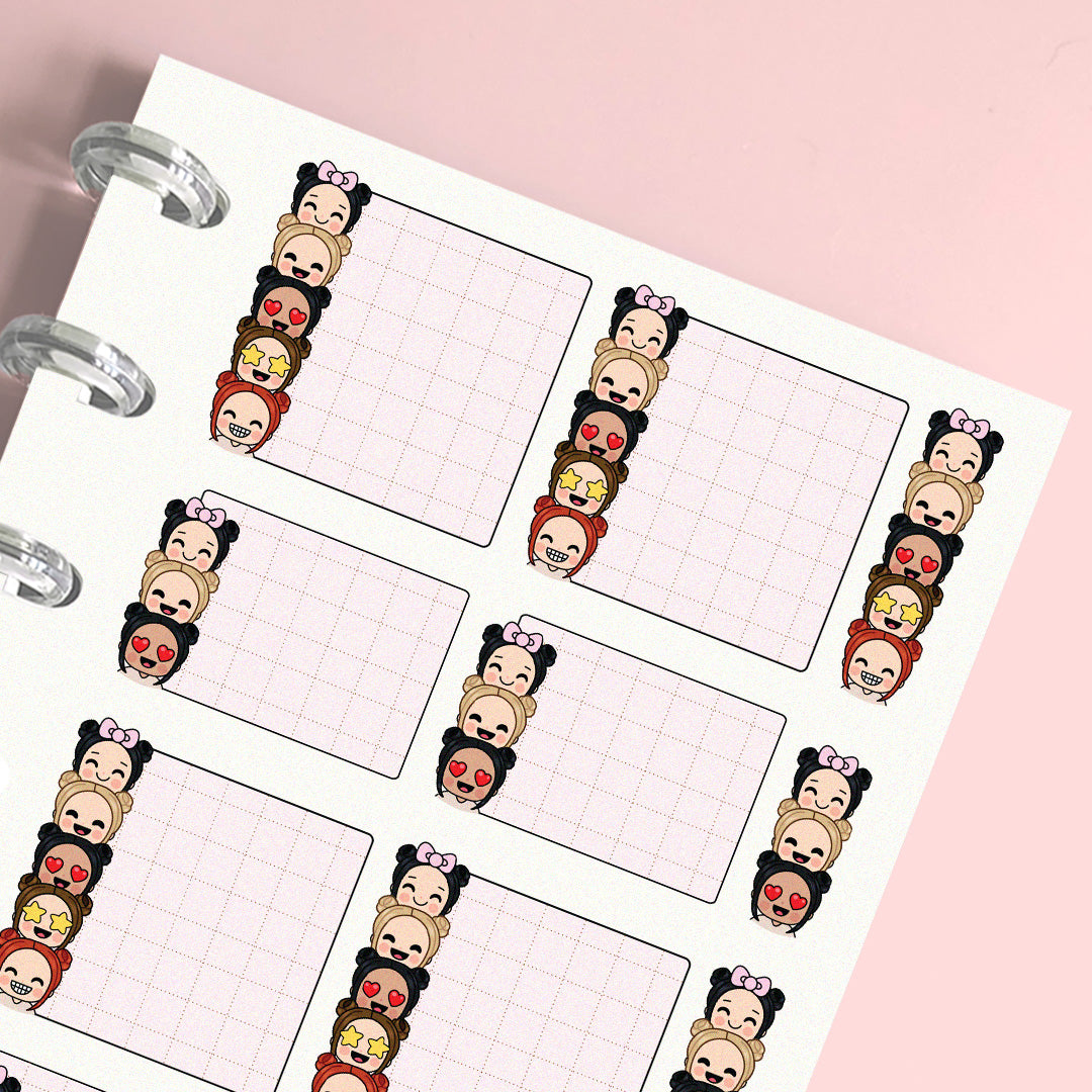 Wimojis Functional Memo Stickers