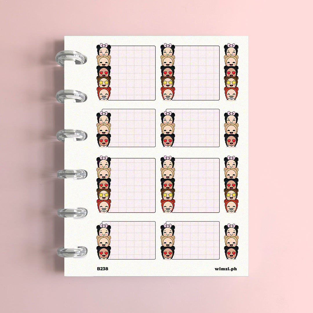 Wimojis Functional Memo Stickers