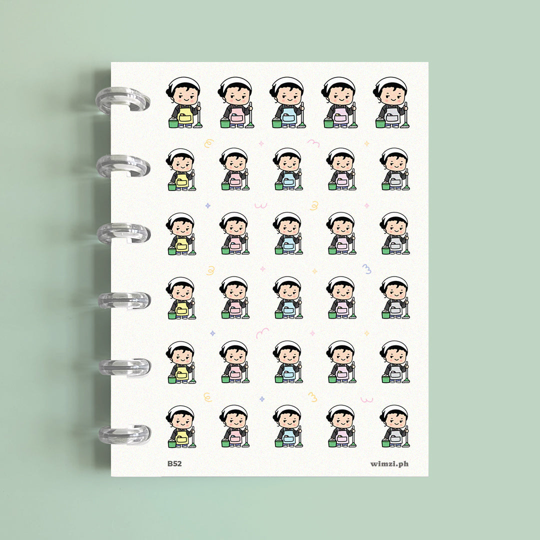 Mop Planner Stickers