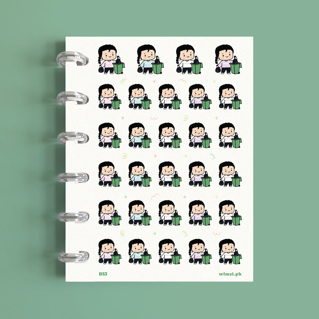 Trash Planner Stickers