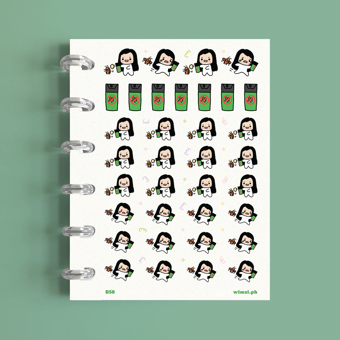 Get Rid of Cockroach Planner Stickers