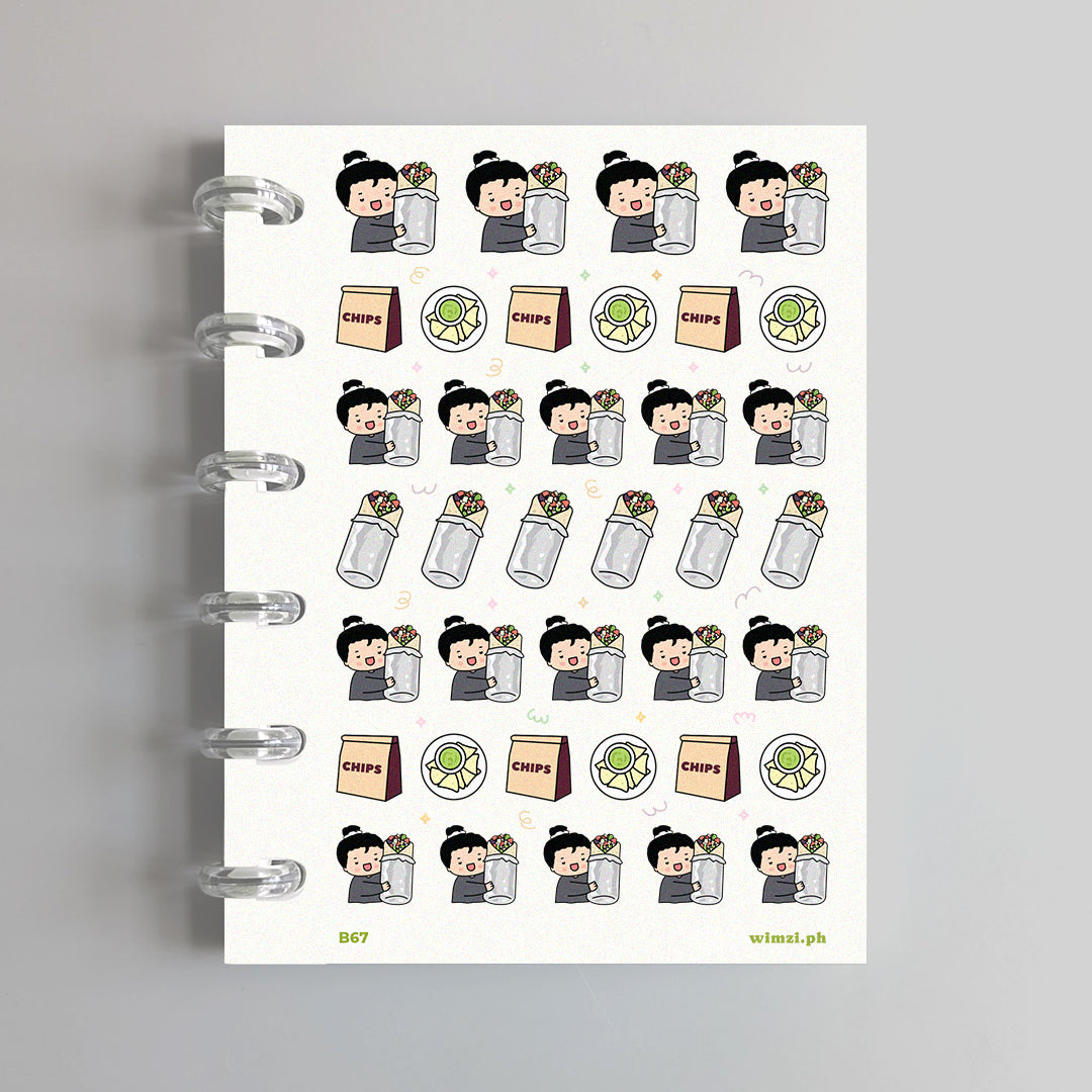 Burrito Planner Stickers