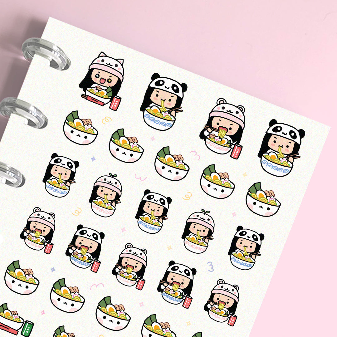 Ramen Planner Stickers