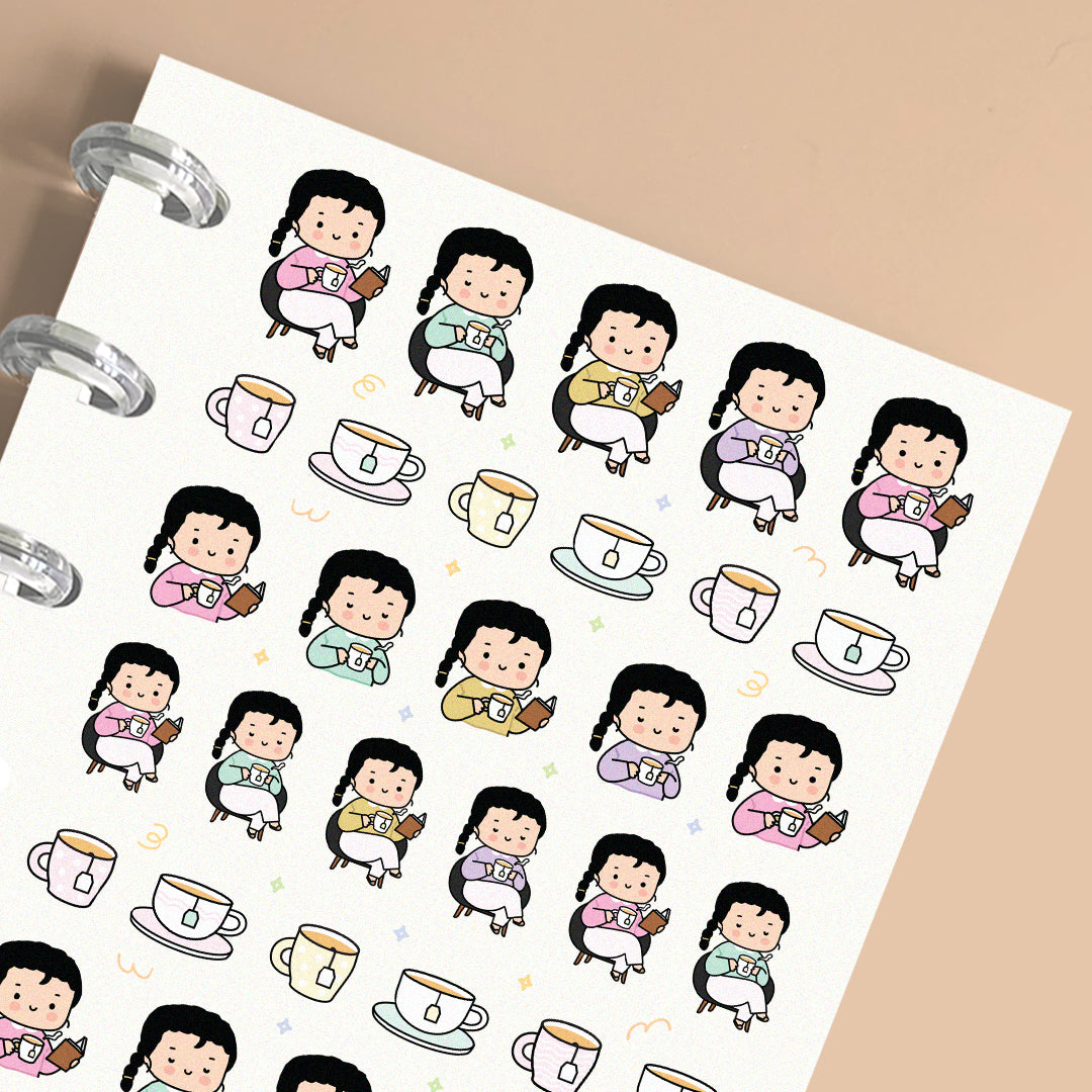 Tea Break Planner Stickers