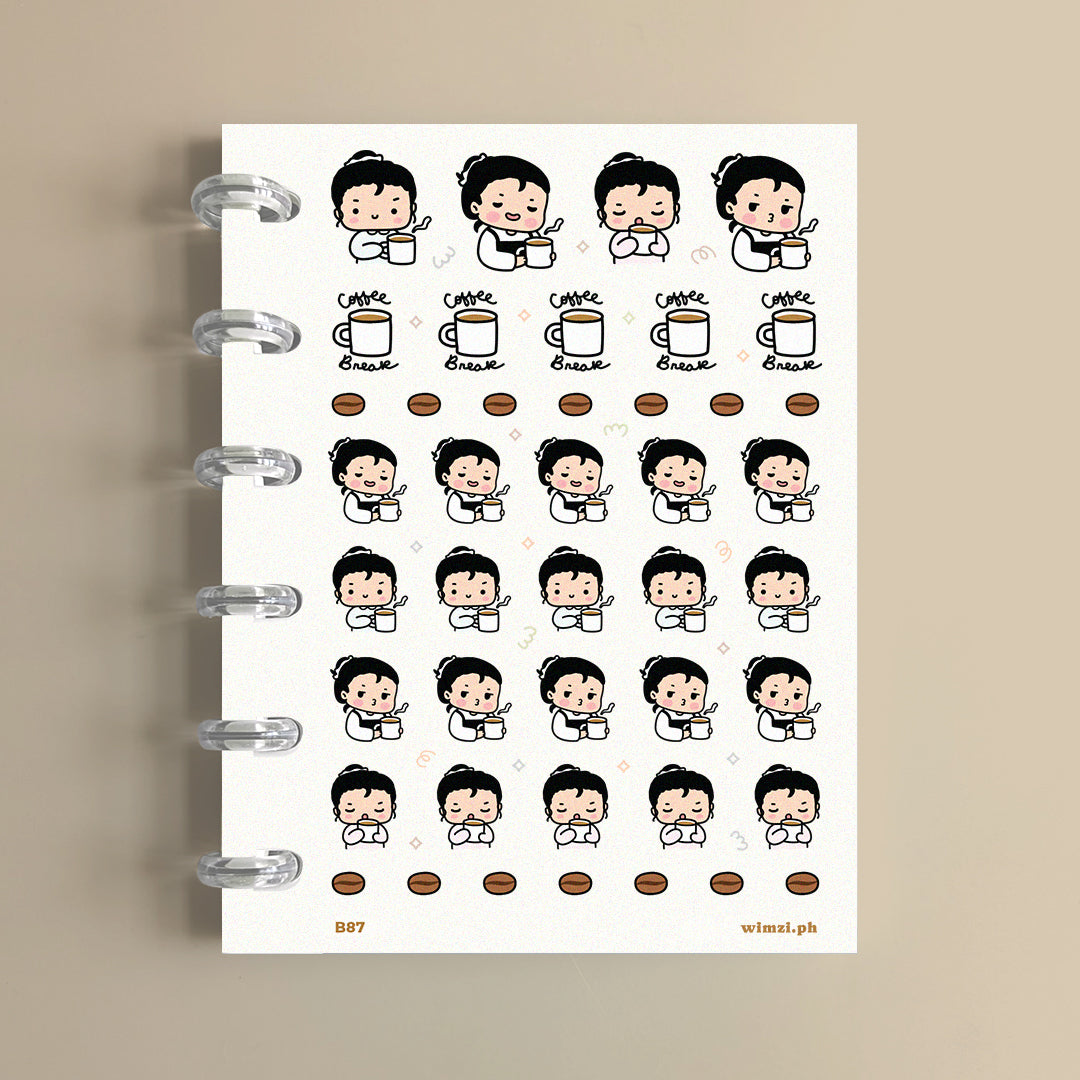 Coffee Break Planner Stickers