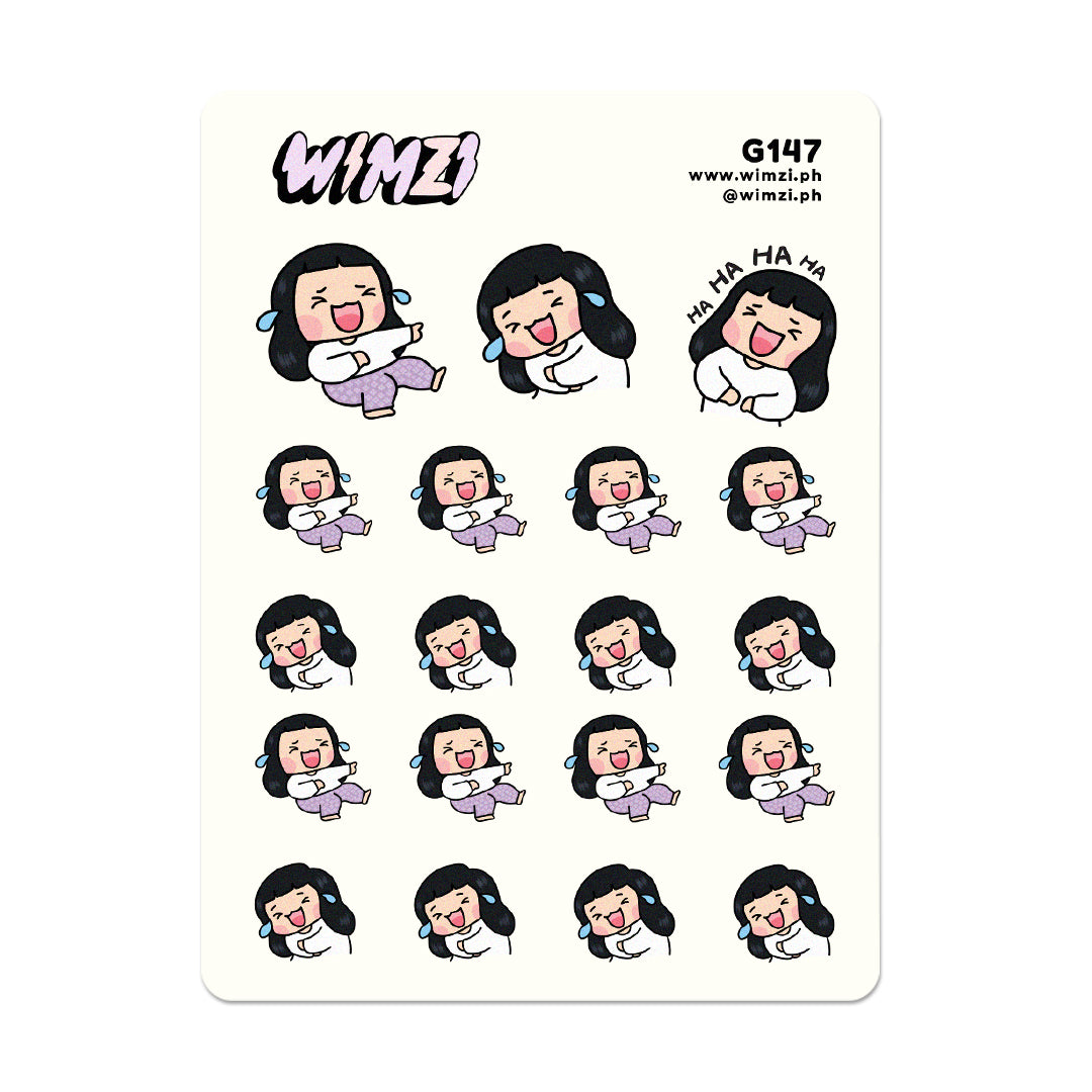 LOL, Laugh Out Loud Planner Sticker Sheet