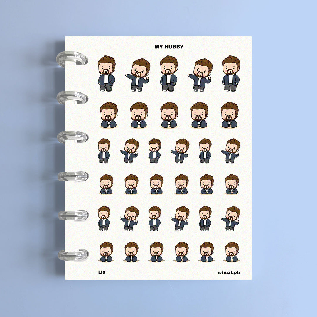 My Hubby Planner Stickers