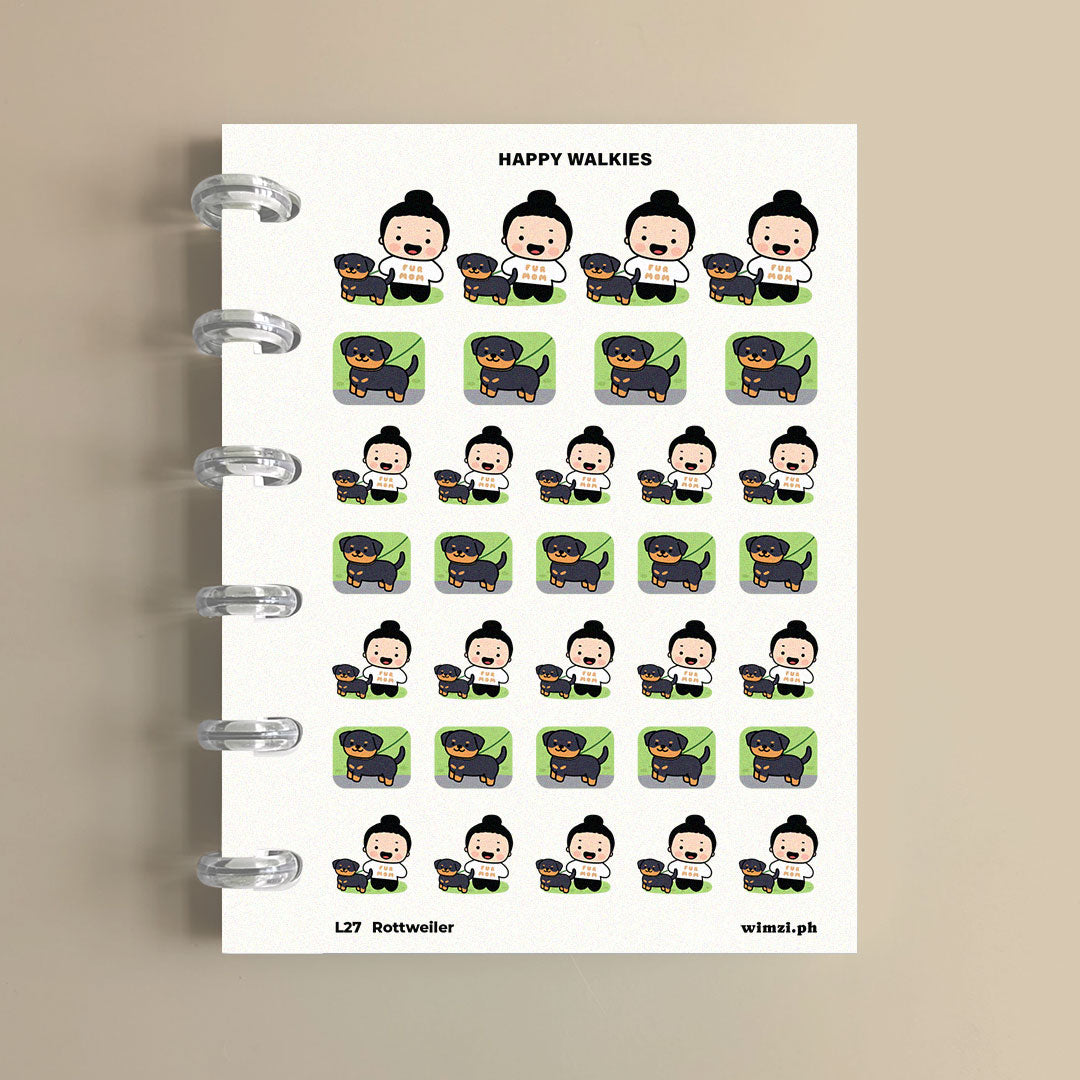 Walk the Dog Planner Stickers