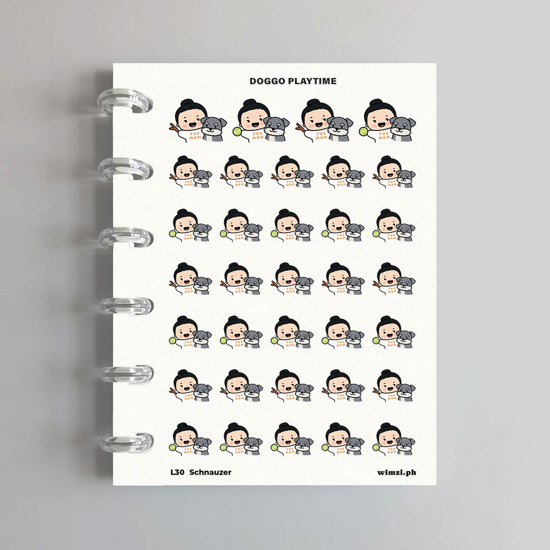 Dog Playtime Planner Stickers