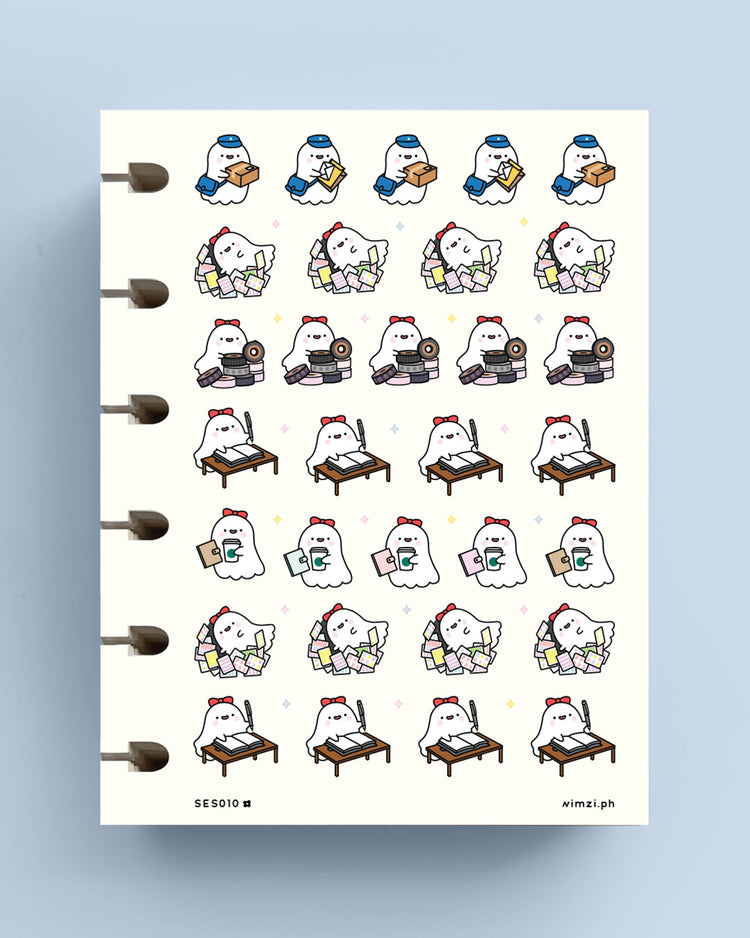 Planner Ghost Planner Stickers