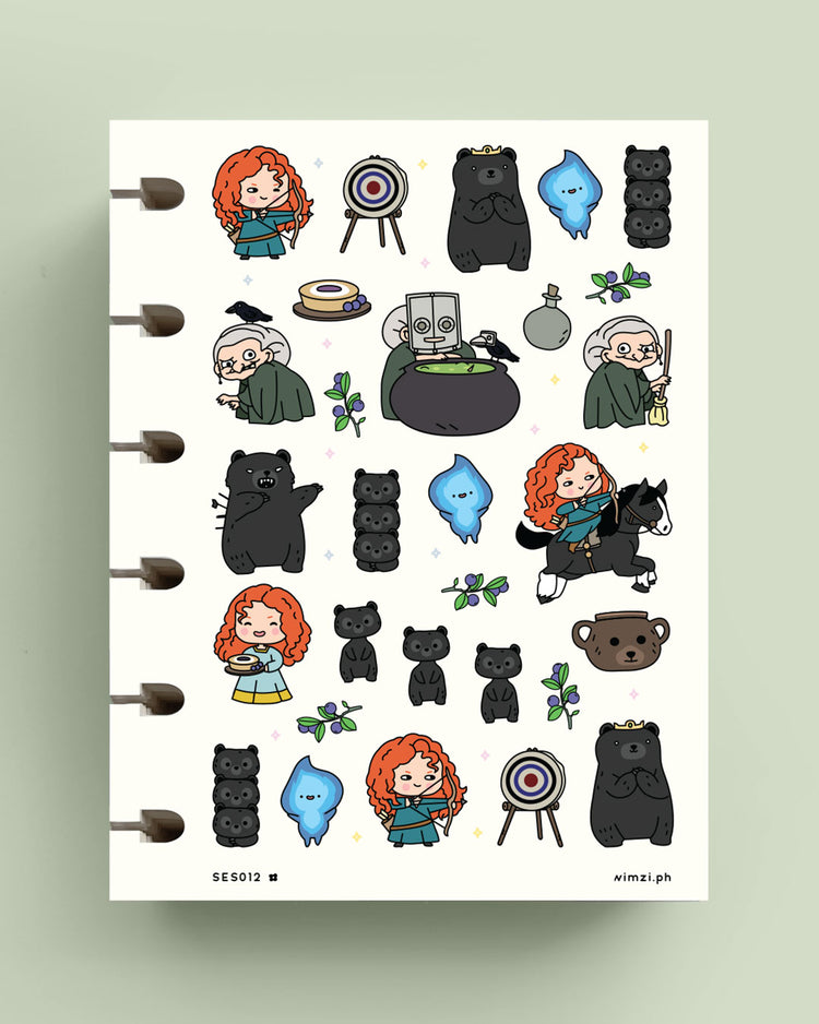 Br*ve Fanart Planner Stickers