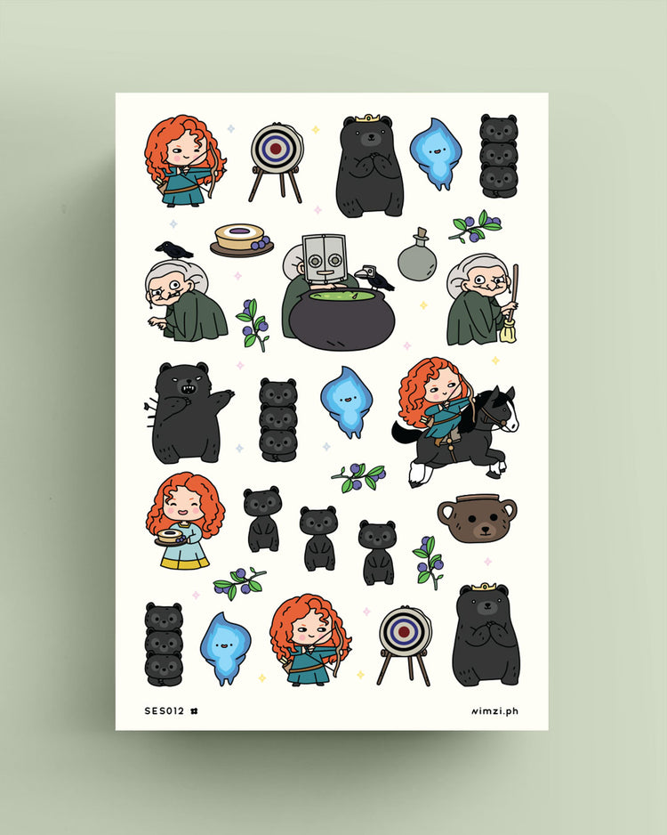 Br*ve Fanart Planner Stickers