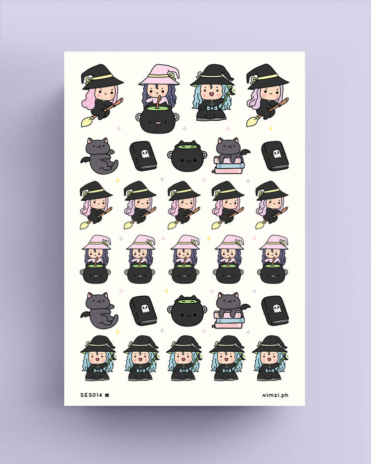 Witchy Planner Stickers