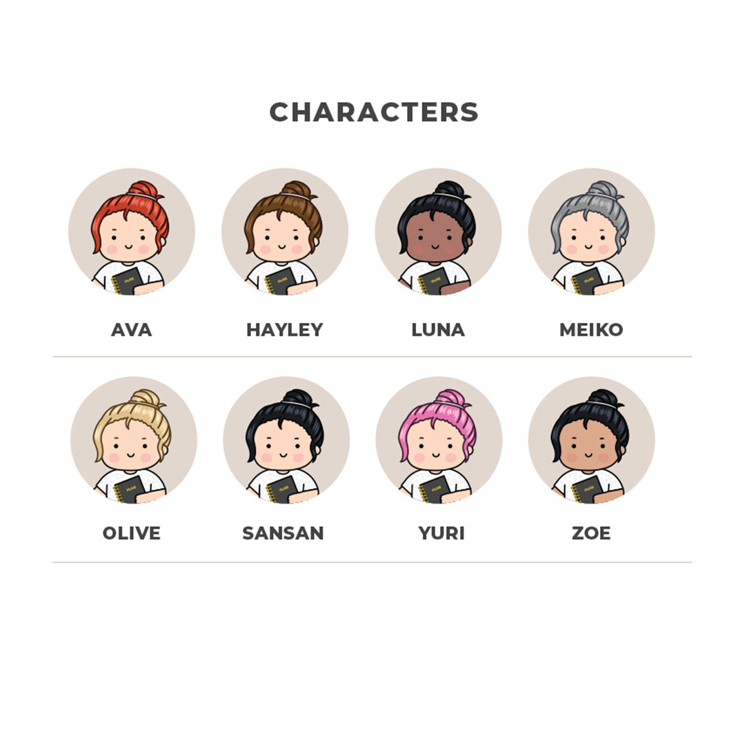 Couch Buddies Planner Stickers