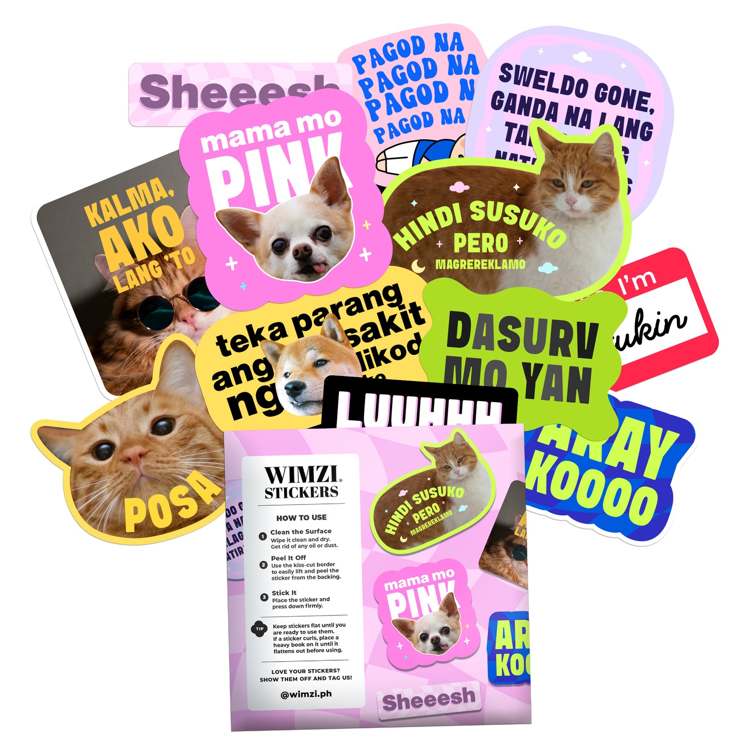 Pinoy Vinyl Sticker Pack