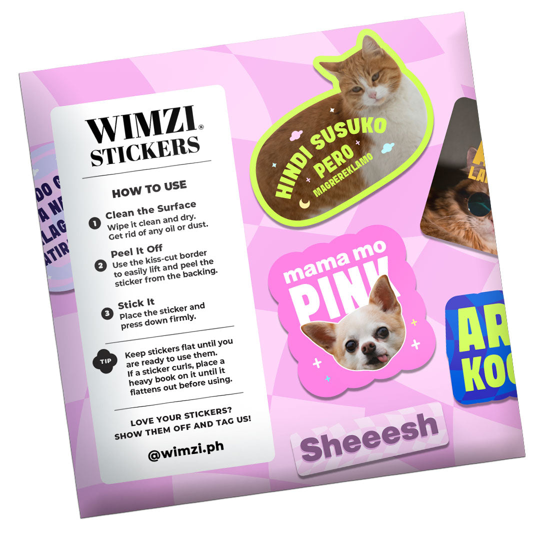 Pinoy Vinyl Sticker Pack