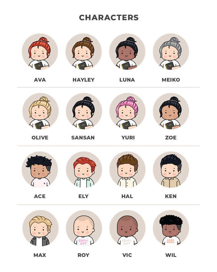 All Nighter Planner Stickers