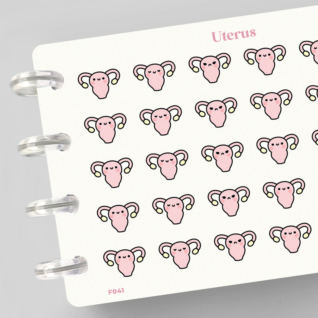 Uterus Planner Stickers
